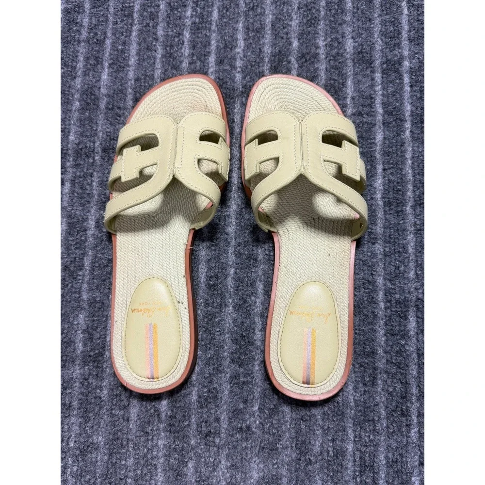 Sam Edelman Bay 21 Slip On 8 Pastel Green Summer Coastal Vacation Preppy